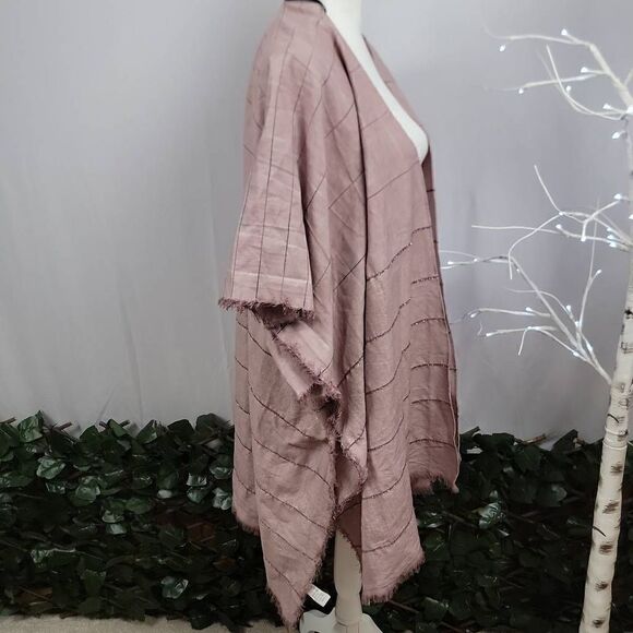 Oversized Sparkle Kimono / Poncho‎ - Picture 3 of 5